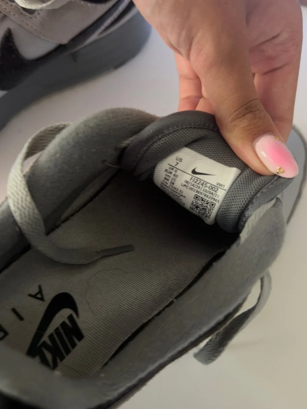 Nike Grey Low-Top Casual Sneakers